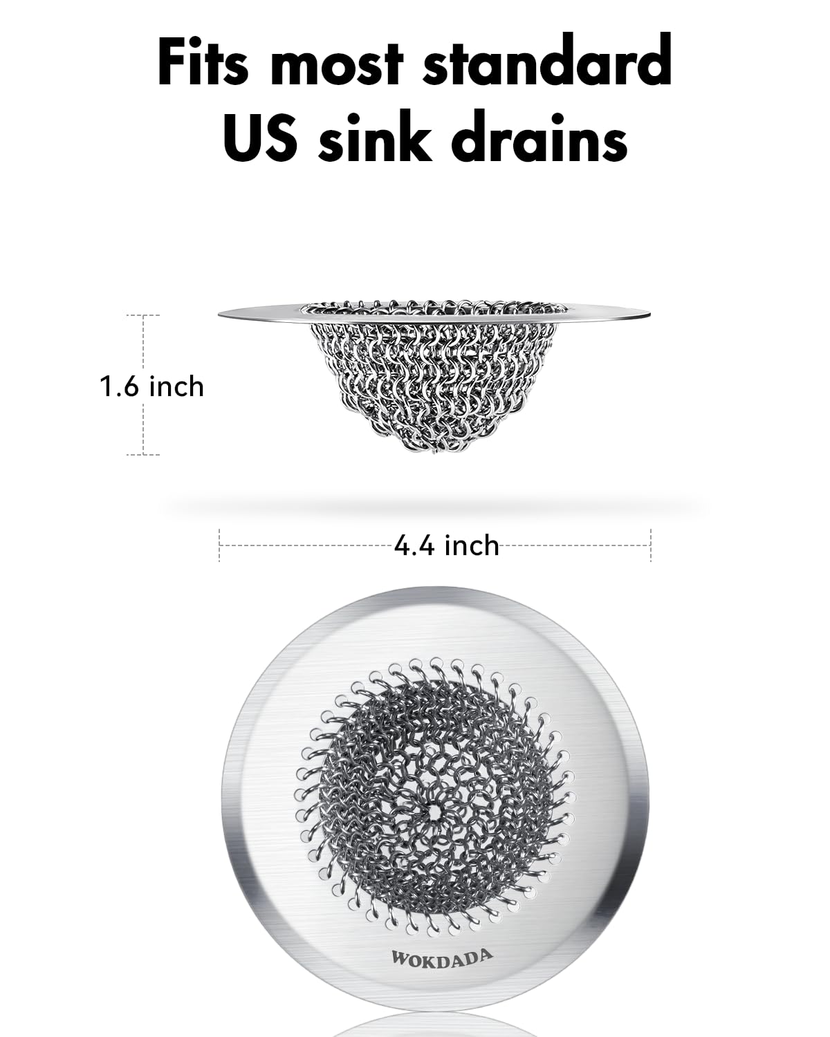 Wokdada handcrafted patented design enhances your sink area