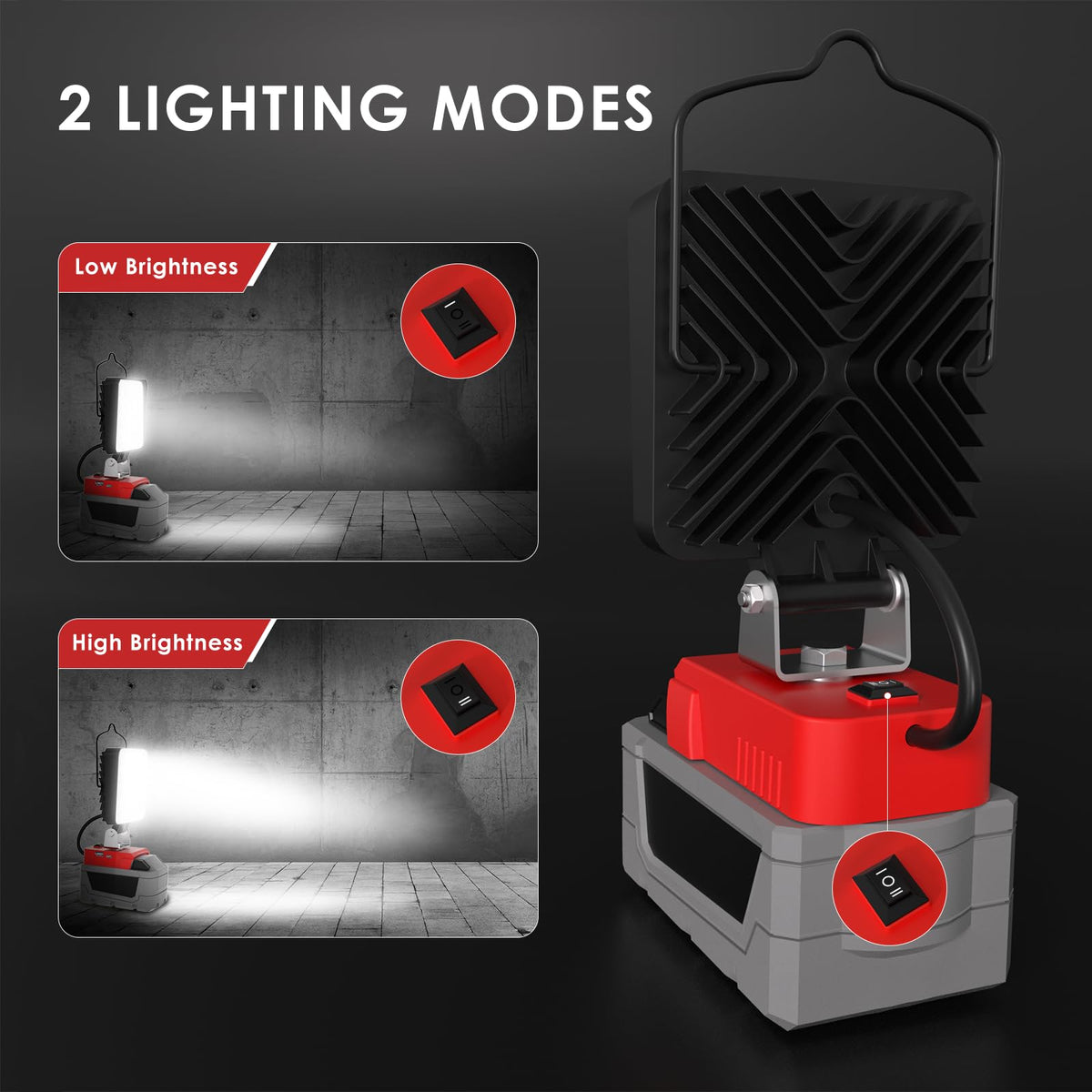 Wokelux heat-dissipation vents reduce heat during long use