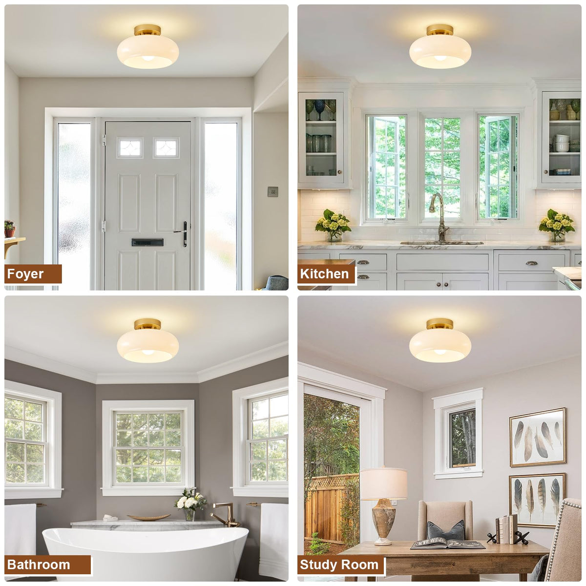 WOKNOS open shade design eases bulb changes and cleaning