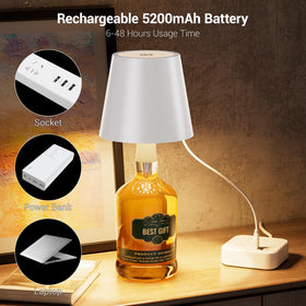 WOKWOYIO lamp showing warm, natural, and white color temperatures