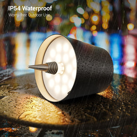 WOKWOYIO IP54 waterproof bottle lamp for indoor and outdoor use