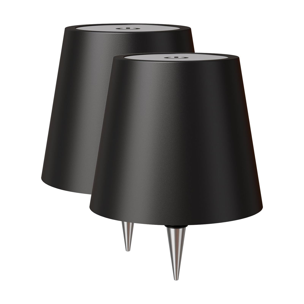 WOKWOYIO wireless bottle lamp on a dining table for ambient lighting