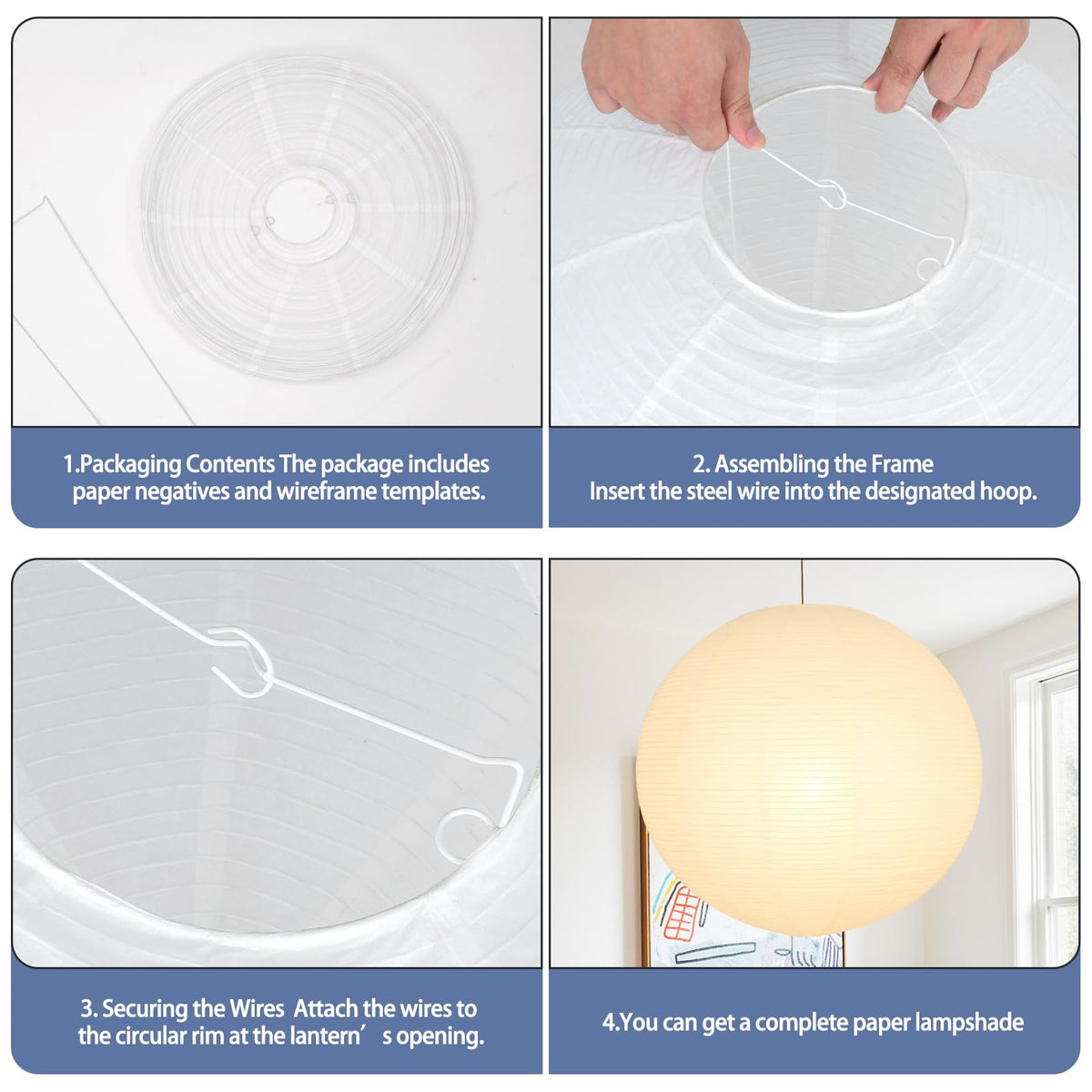 WOLEILEJIN lantern shade enhances party ambiance and decor versatility