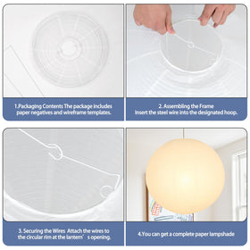 WOLEILEJIN lantern shade enhances party ambiance and decor versatility