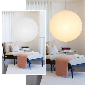 WOLEILEJIN white lantern surface is paintable for creative decor