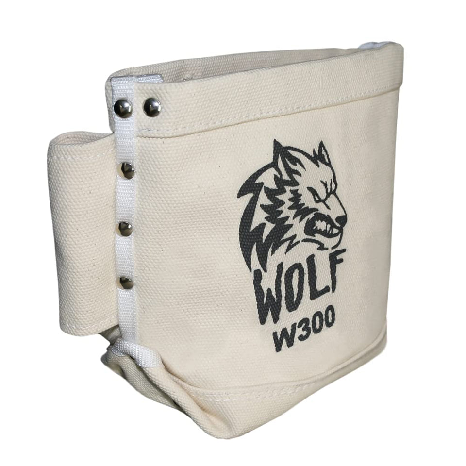 Wolf Canvas Tool Pouch with tunnel belt loop for quick on-site access.