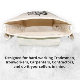 Wolf Durable canvas bag resists sun and abrasion for long-term use.