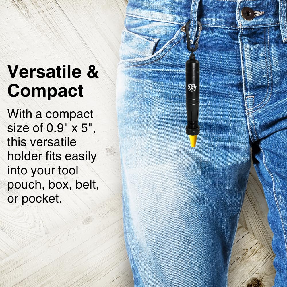 Wolf keel crayon holder compact profile fits tool pouch