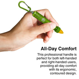 Wolf keel crayon holder lightweight design reduces fatigue on long jobs