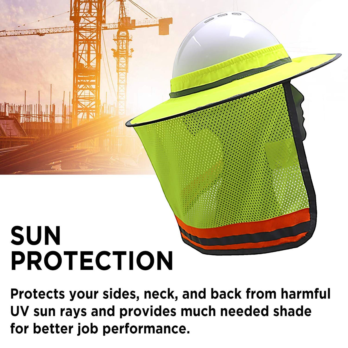 Wolf reflective-orange fabric with silver trim boosts visibility day and night.