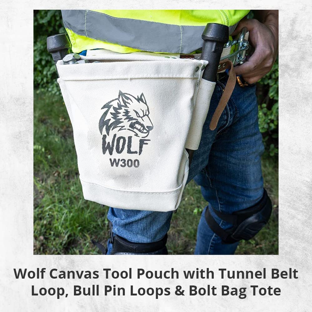Wolf Riveted double-bottom design adds strength and holds shape.
