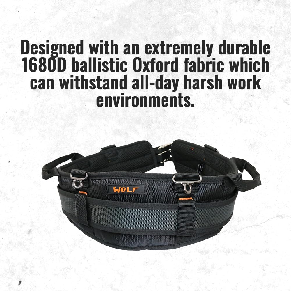 WOLF WTH2110 perforated foam padding reduces waist fatigue