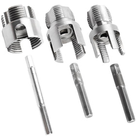 Wolfride tool in use for residential DIY plumbing.