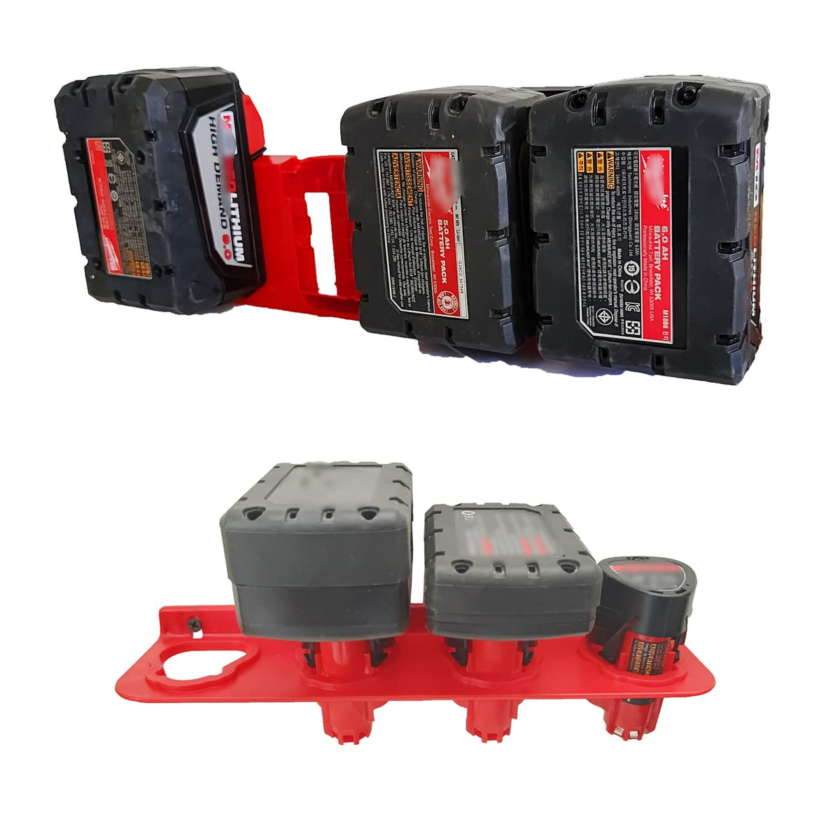WOLGNKI M12 battery holders provide secure storage for 12V packs.