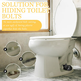 Wonderjune cat design bathroom decor highlighting whimsical style.