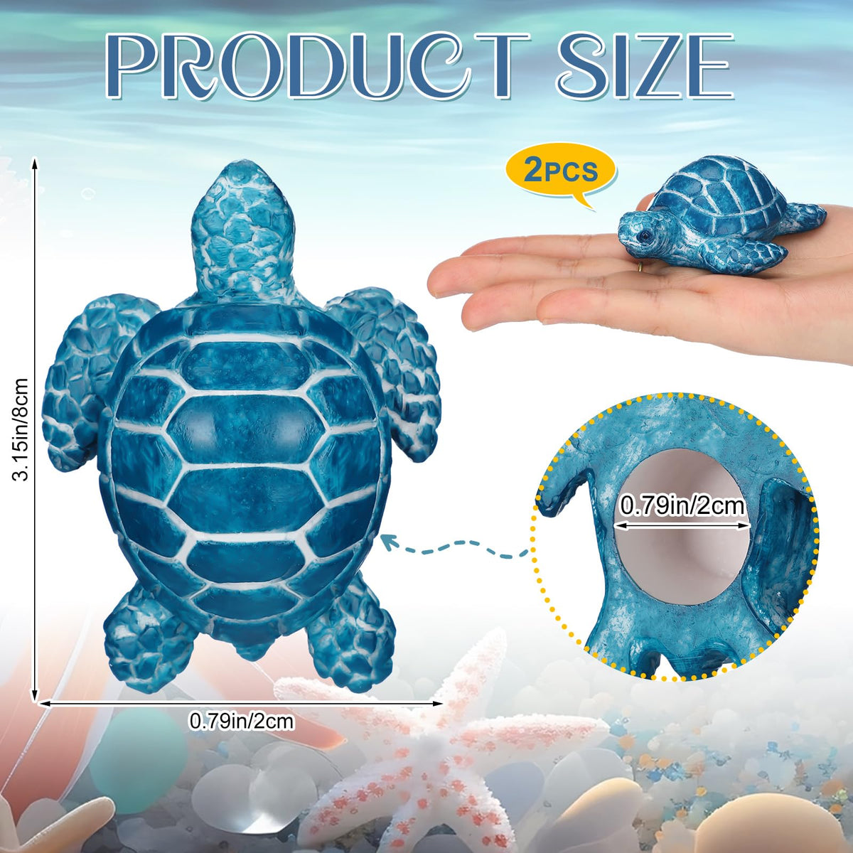 Wonderjune sea turtle closeup reveals handcrafted ceramic texture and color glaze