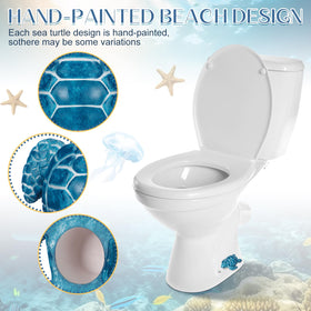 Wonderjune sea turtle pack shows cheerful multicolor decor