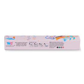 Wondever large wall decal layout measures 139 cm by 93 cm.
