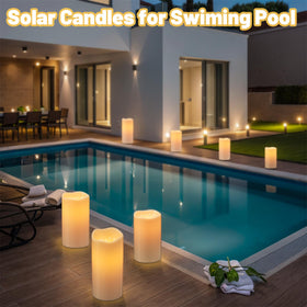 Wondise camping light: portable solar candle for reliable outdoor illumination.