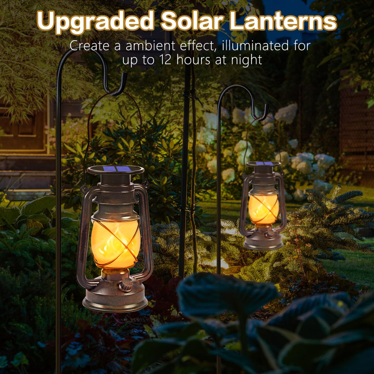 No-wiring solar charging for easy ambient lighting indoors or outdoors