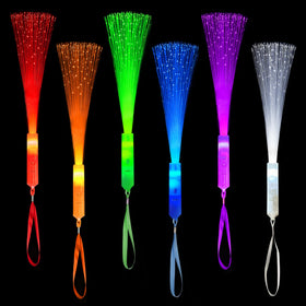 Wondrus glow-in-dark stick red, ideal for festive party lighting and outdoor celebrations.