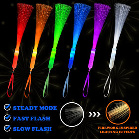 Wondrus LED sparklers for parties, versatile favors that light up gift bags and games.