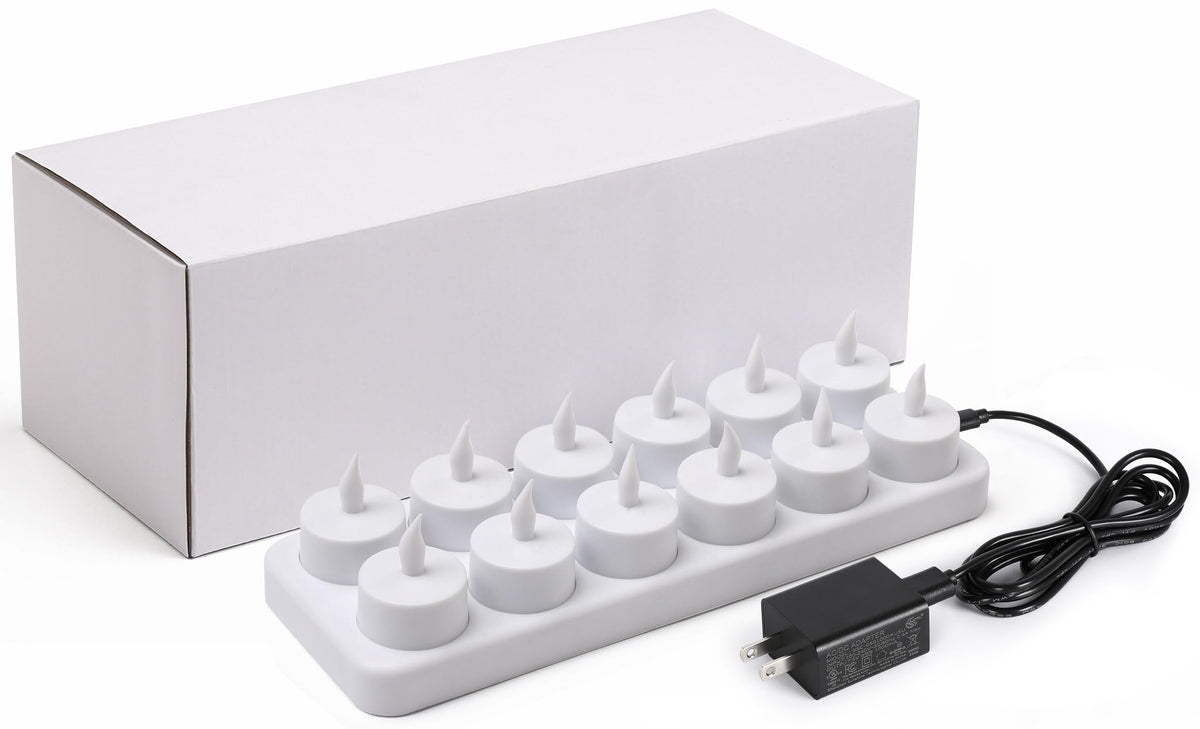 WoneNice frosted cups diffuse light for a gentle glow.