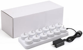 WoneNice frosted cups diffuse light for a gentle glow.