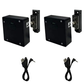 WOOCH RFID cabinet lock packaging shows a 2-pack kit for setup