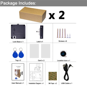 Key cards and fobs for convenient access with WOOCH RFID lock