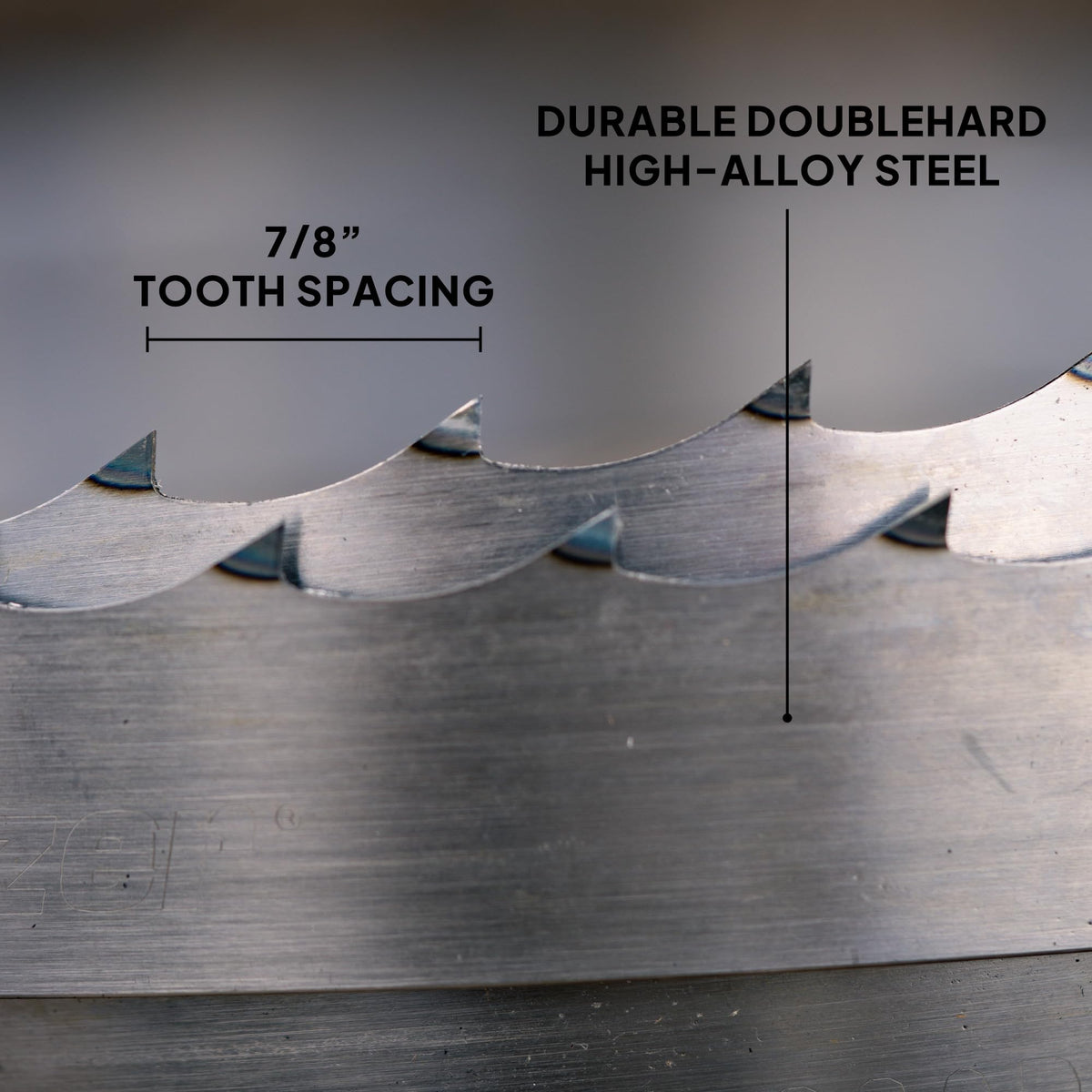 Wood-Mizer blade dimensions 0.042in by 1-1/4in for stable, precise cuts.