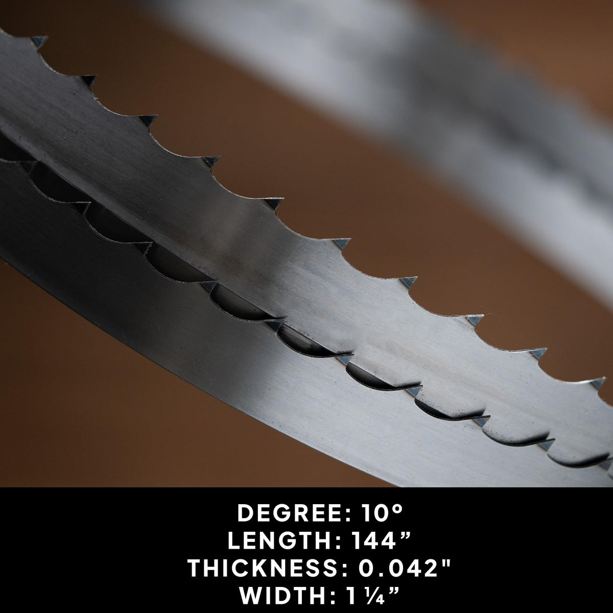 Wood-Mizer portable sawmills compatibility with 144in blades for versatile cutting.