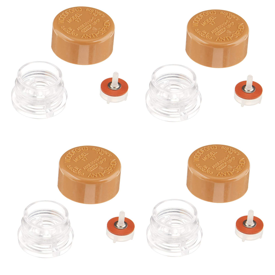 Woodford RK-17VB vacuum breaker float kit, 4-pack, supports irrigation backflow protection.