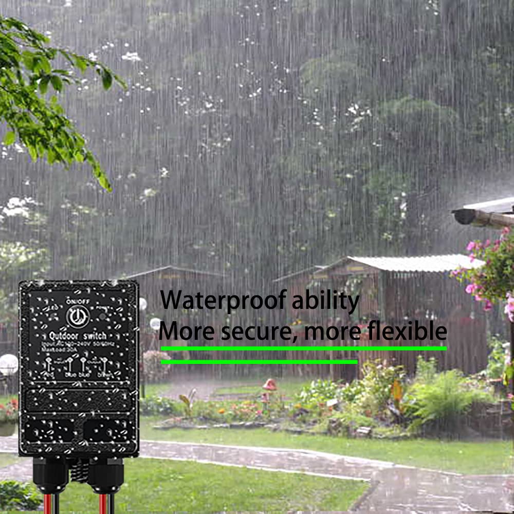 WOODGUILIN anti-interference relay switch maintains reliable wireless performance.
