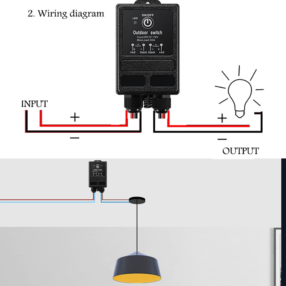 WOODGUILIN relay switch enables long-range control through walls.