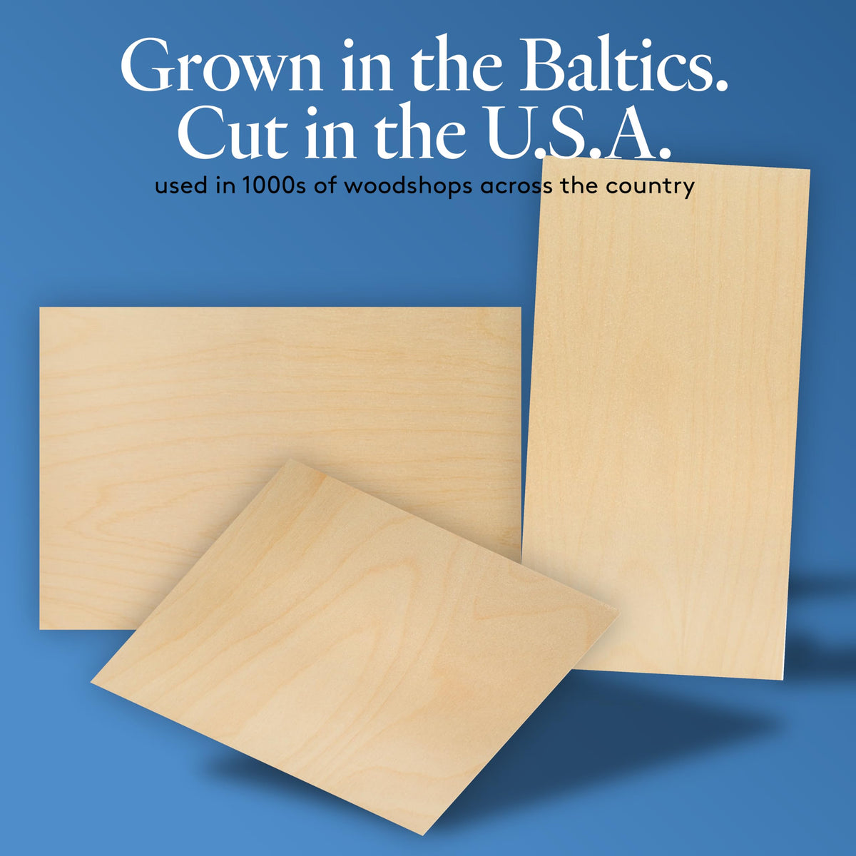 Woodpeckers B/BB grade face veneer offering smooth engraving-ready surface.