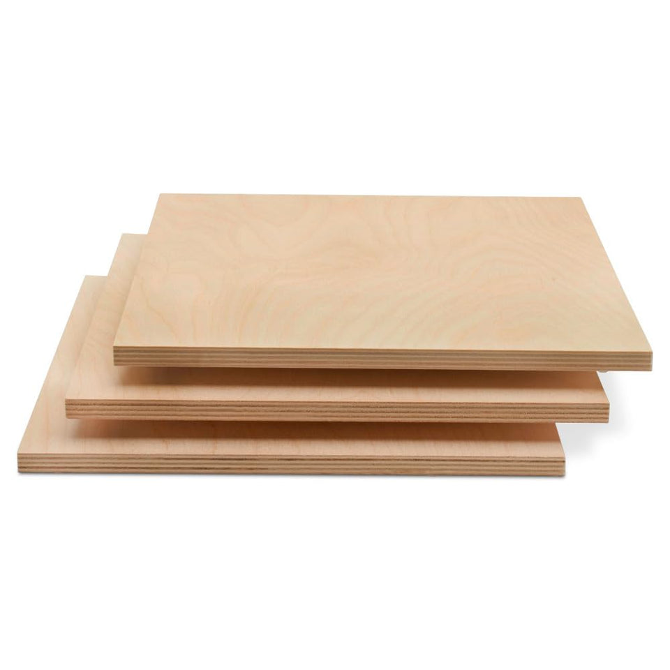 Woodpeckers Baltic Birch plywood pack of 2 for versatile craft projects and storage shelves
