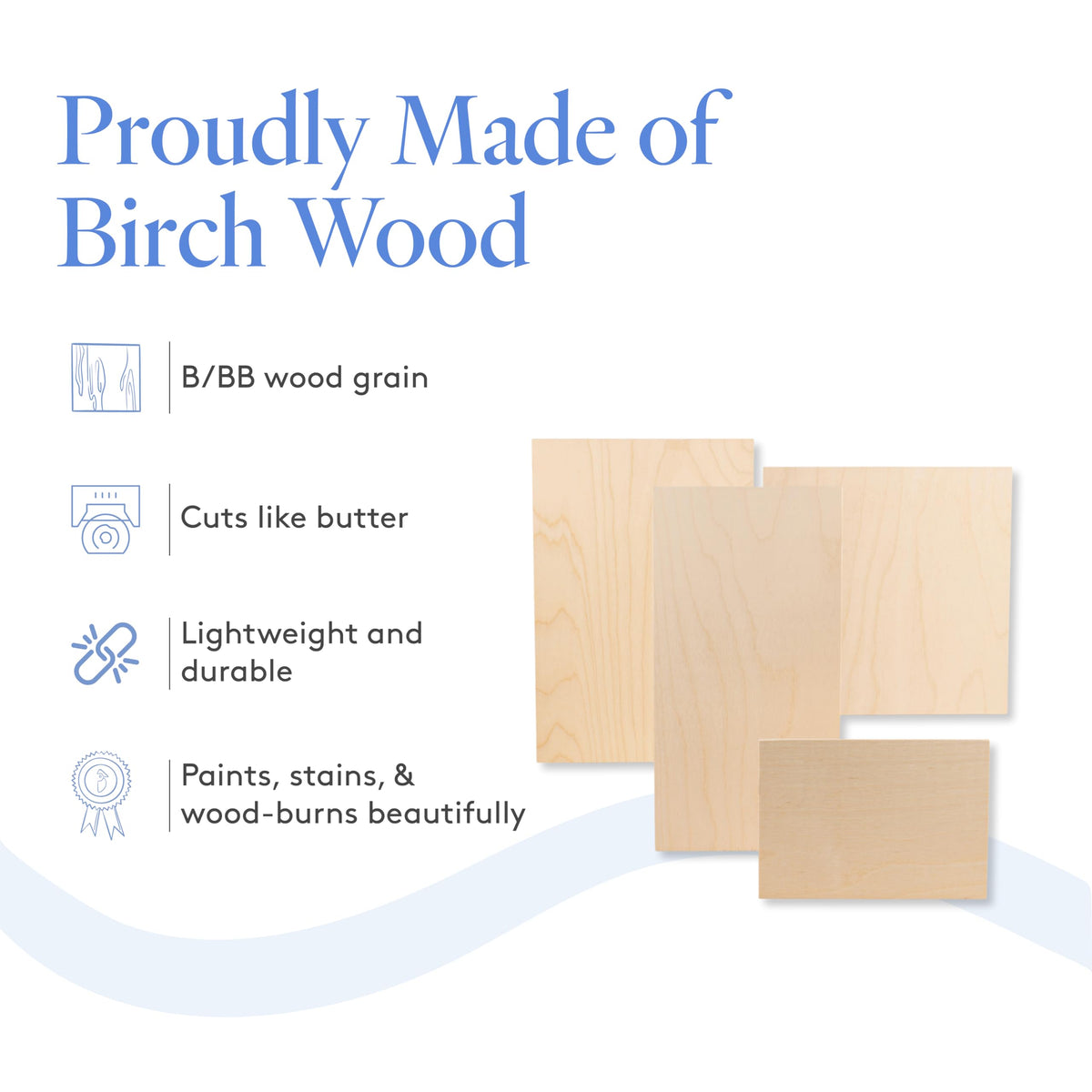 Woodpeckers birch edge ensures clean joinery and glue bonding.