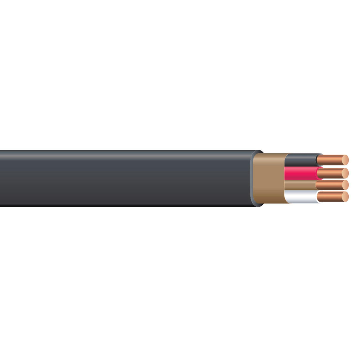 Woods 63950032 50 ft NM-B wire for residential circuits, easy installation.