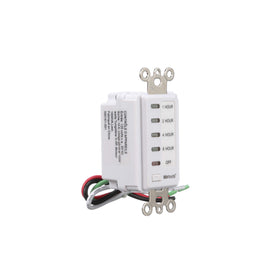 Woods in-wall timer light-control for automatic shut-off and energy savings