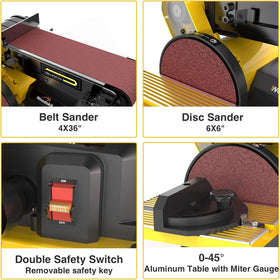 Woodskil Belt Tension Adjuster maintains belt tracking.