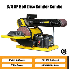 Woodskil Disc Sander 6x6 disc for flat stock sanding.