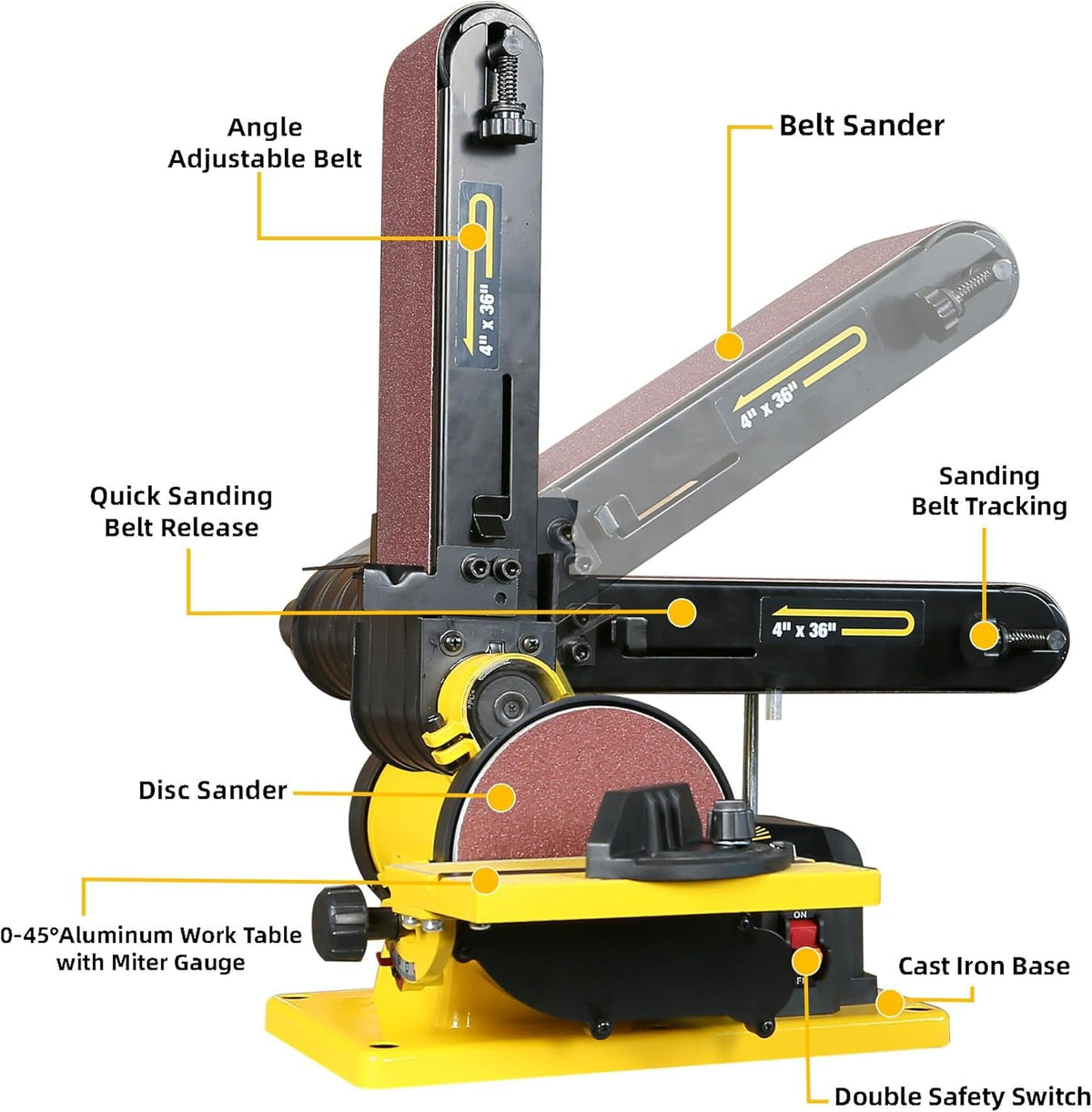 Woodskil Double Dust Port keeps workspace cleaner.
