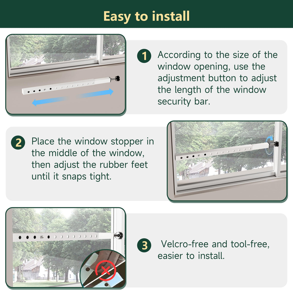 WooFog four-pack window bars offer room-by-room options.