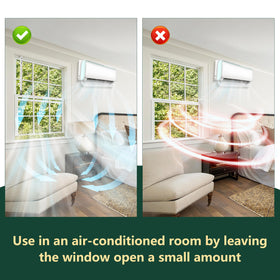 WooFog patented window bar design emphasizes secure reinforcement.