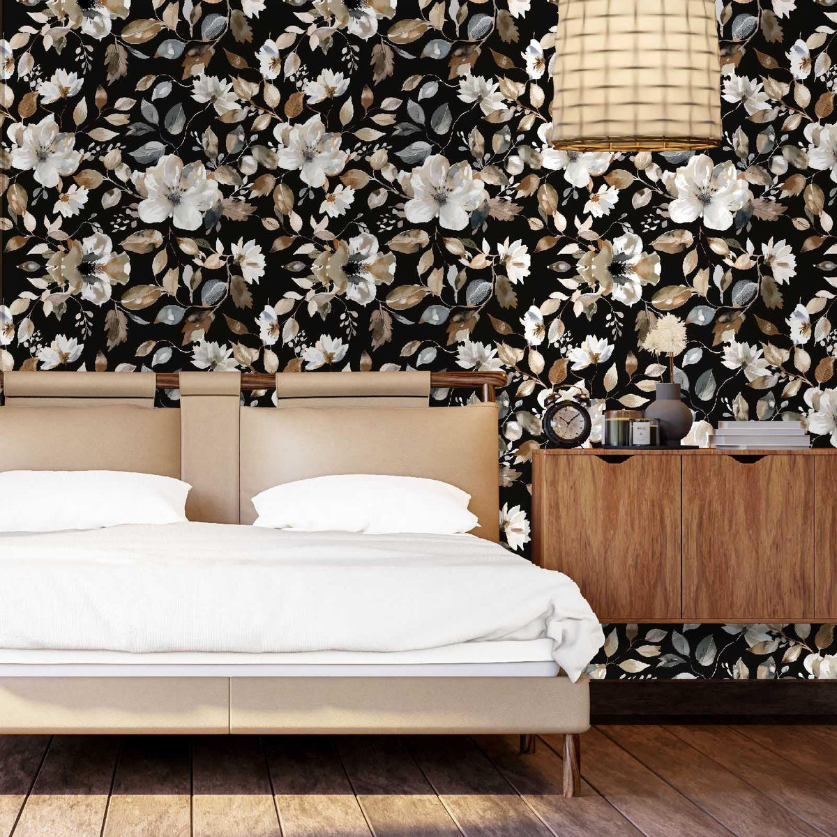 Wookmmy vinyl wallpaper with grid lines for precise cutting and alignment.