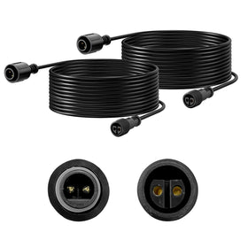 WOOLZ extension cord 6.5ft for SUNTHIN warm white lights enables quick outdoor setup