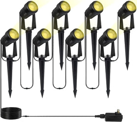 WOOLZ extension cord 6.5ft installed with SUNTHIN warm white spotlights delivers neat wiring