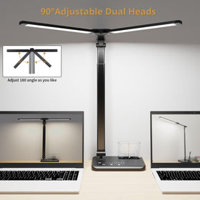 Woputne lamp showing 5 modes and brightness options for tasks
