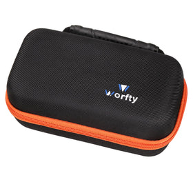 worfty interior lid mesh pocket keeps accessories neatly stored.